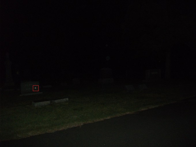Chuck's Paranormal Adventures,  Chuck w/ Mario and Kevin in Bound Brook, cemetery investigation