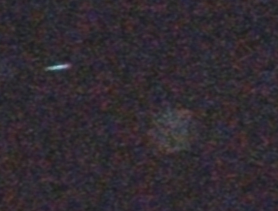 close up of a blue orb and dust orb side by side