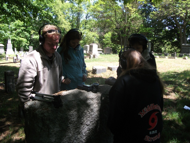 Chuck's Paranormal Adventures & Friends at Rose Hill Cemetery,  May 23, 2015